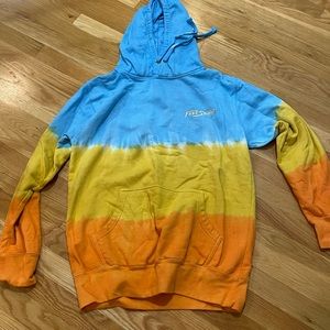 Khalid concert free spirit hoodie tie dye size large